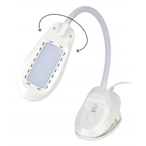 ЭРА наст.светильник NLED-478-8W-W белый (20/160) ЭРА наст.светильник NLED-478-8W-W белый (20/160)