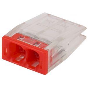 ЭРА NO-224-22 Клемма СМК компактная, серия 202, 2 отверстия, 0,5-2,5 мм2 (упак. 100 шт.) (100/6000/1