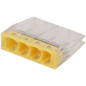 ЭРА NO-224-42 Клемма СМК компактная с пастой, серия 244, 4 отверстия, 0,5-2,5 мм2 (упак. 4 шт.) (80/ ЭРА NO-224-42 Клемма СМК компактная с пастой, серия 244, 4 отверстия, 0,5-2,5 мм2 (упак. 4 шт.) (80/