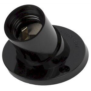 ЭРА Патрон Е27 настенный, бакелит, черный (x50) (50/200/3600) ЭРА Патрон Е27 настенный, бакелит, черный (x50) (50/200/3600)