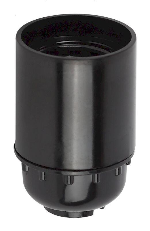 ЭРА Патрон Е27 подвесной, бакелит, черный (x50) (50/200/14000)