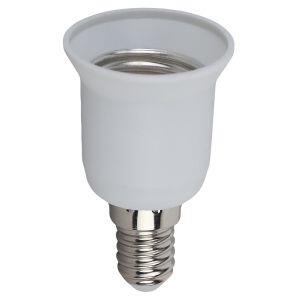 ЭРА Переходник E14-E27, пластик, белый (50/400/9600)