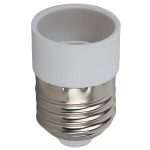 ЭРА Переходник E27-E14, пластик, белый (50/400/9600) ЭРА Переходник E27-E14, пластик, белый (50/400/9600)