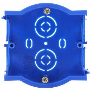 ЭРА Подрозетник промежуточный UniPost 68х45мм для твердых стен синий IP30 (160/3200) ЭРА Подрозетник промежуточный UniPost 68х45мм для твердых стен синий IP30 (160/3200)