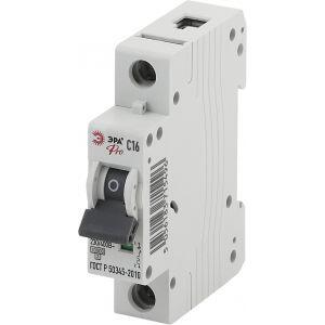 ЭРА Pro Автоматический выключатель NO-901-43 ВА47-100 1P 16А кривая C (12/180/3780)