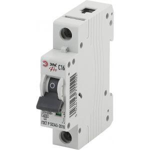 ЭРА Pro Автоматический выключатель NO-901-47 ВА47-63 1P 6А кривая C (12/180/3240) ЭРА Pro Автоматический выключатель NO-901-47 ВА47-63 1P 6А кривая C (12/180/3240)