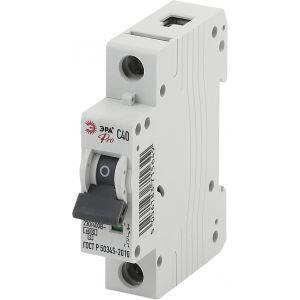 ЭРА Pro Автоматический выключатель NO-901-58 ВА47-63 1P 40А кривая C (12/180/3240)