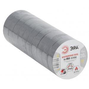 ЭРА ПВХ-изолента 15мм*20м серая (10/200/8000)