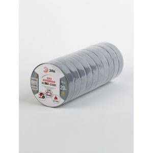 ЭРА ПВХ-изолента 19мм*20м серая (10/200/6400)