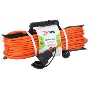 ЭРА Удлинитель силовой UFx-1-2x1.5-50m-IP44 на рамке б/з 1 гн 50м ПВС 2х1.5 (4/96)