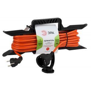 ЭРА Удлинитель силовой UFx-1e-3x1.5-10m-IP44 на рамке c/з 1 гн 10м ПВС 3x1.5 (8/192)