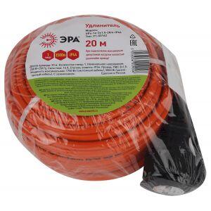 ЭРА Удлинитель силовой UPx-1e-3x1.5-20m-IP44 в бухте c/з 1 гн 20м ПВС 3х1.5 (8/192)