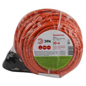 ЭРА Удлинитель силовой UPx-1e-3x1.5-30m-IP44 в бухте c/з 1 гн 30м ПВС 3х1.5 (6/144)