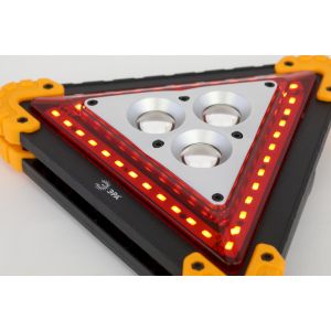 Фонарь автомобильный ЭРА  AA-801 аккумуляторный, светодиодный, аварийный знак [15 Вт, COB+LED, power bank]