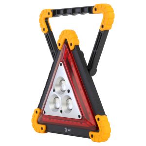 Фонарь автомобильный ЭРА  AA-801 аккумуляторный, светодиодный, аварийный знак [15 Вт, COB+LED, power bank]