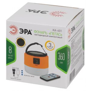 Фонарь кемпинговый светодиодный ЭРА KA-601 "Пегас" аккумуляторный, на солнечной батарее + дистанционный пульт Фонарь кемпинговый светодиодный ЭРА KA-601 "Пегас" аккумуляторный, на солнечной батарее + дистанционный пульт