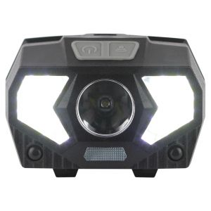 Фонарь налобный светодиодный ЭРА GB-608 на батарейках, 3xAAA, 5Вт, 7 режимов, черный Фонарь налобный светодиодный ЭРА GB-608 на батарейках, 3xAAA, 5Вт, 7 режимов, черный