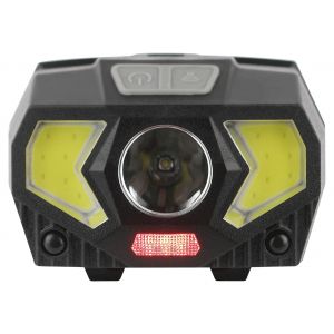 Фонарь налобный светодиодный ЭРА GB-608 на батарейках, 3xAAA, 5Вт, 7 режимов, черный Фонарь налобный светодиодный ЭРА GB-608 на батарейках, 3xAAA, 5Вт, 7 режимов, черный