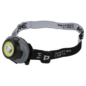 Фонарь налобный светодиодный ЭРА GB-710 Криптон, на батарейках, 3 режима, 5 Вт, СОВ, 3хААА Фонарь налобный светодиодный ЭРА GB-710 Криптон, на батарейках, 3 режима, 5 Вт, СОВ, 3хААА