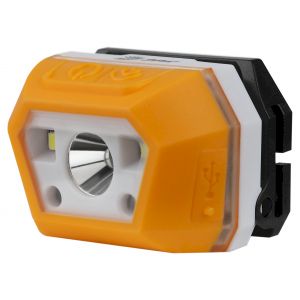 Фонарь налобный светодиодный ЭРА Рабочие Практик GA-810 аккумуляторный 3Вт сенсорный micro-USB Фонарь налобный светодиодный ЭРА Рабочие Практик GA-810 аккумуляторный 3Вт сенсорный micro-USB