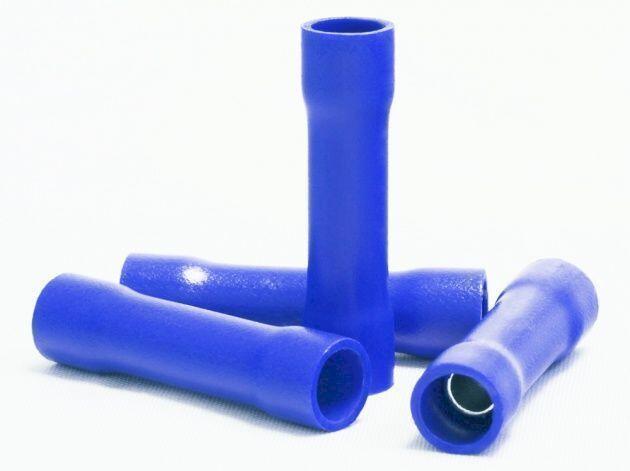 Гильза соединительная изолированная ГСИ- 2,5 синий (уп.100шт.) Гильза соединительная изолированная ГСИ- 2,5 синий (уп.100шт.)