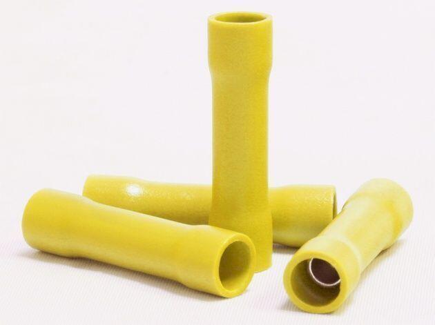 Гильза соединительная изолированная ГСИ- 6,0 жёлтый (уп.100шт.)