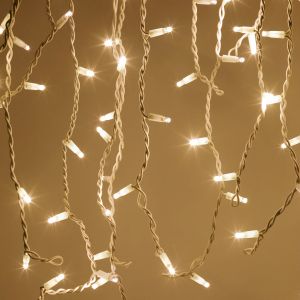 Гирлянда ЭРА ERAPS-SK1 светодиодная новогодняя занавес 2x3 м тёплый белый свет 600 LED