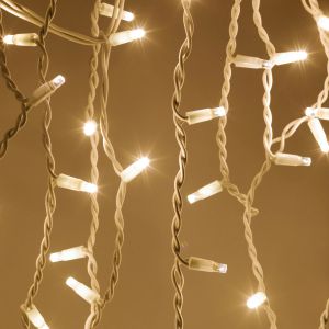 Гирлянда ЭРА ERAPS-SP1 светодиодная новогодняя занавес уличная 220 В 3*2 м тёплый белый свет 600 LED