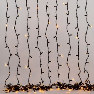 Гирлянда ЭРА ERAPS-Z светодиодная новогодняя занавес 3*2 м желтая 600 LED Гирлянда ЭРА ERAPS-Z светодиодная новогодняя занавес 3*2 м желтая 600 LED