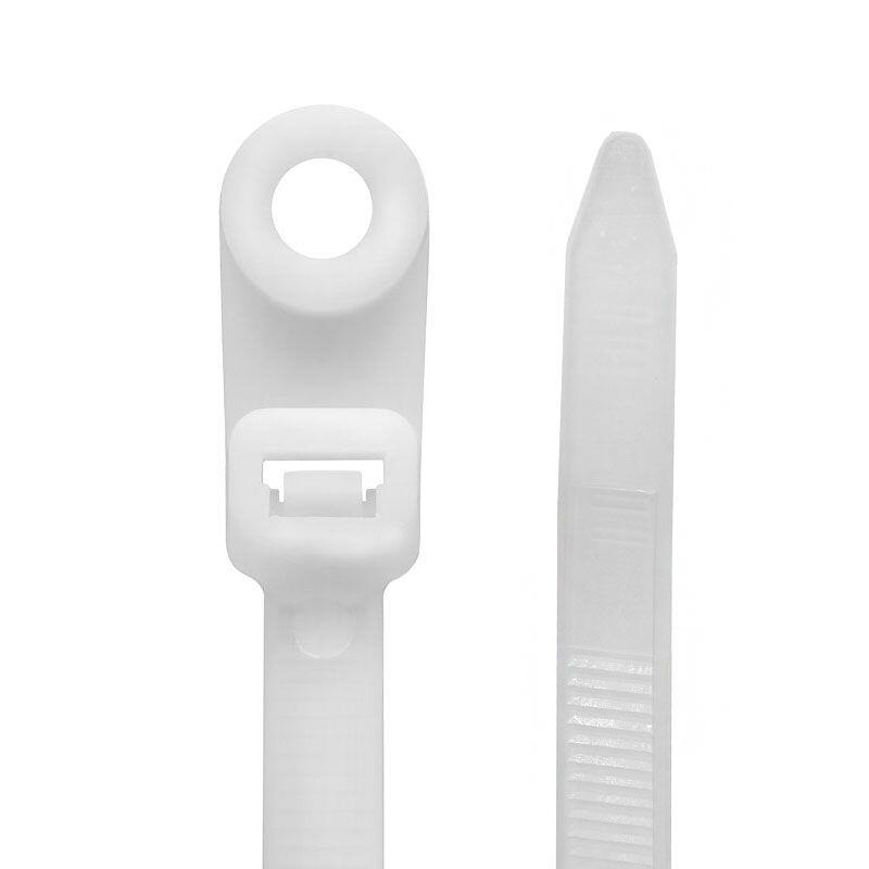 Хомут кабельный с монтажным отверстием 3,6x150 мм (100шт)