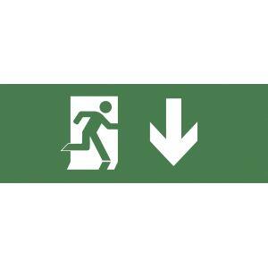 INFO-DBA-003 ЭРА Самоклеящаяся этикетка 200х60мм "Фигура/стрелка вниз" DPA/DBA (5/20000)