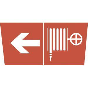 INFO-SSA-106 ЭРА Самоклеящаяся этикетка 350х130мм "Пожарный кран/стрелка налево" SSA-101 (5/20000)