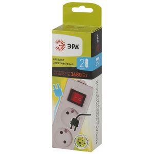 K-2s ЭРА Колодка 2гн, без зазeмл, с выкл (10/40/1600) K-2s ЭРА Колодка 2гн, без зазeмл, с выкл (10/40/1600)