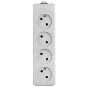 K-4 ЭРА Колодка 4гн, без зазeмл (10/40/1600)