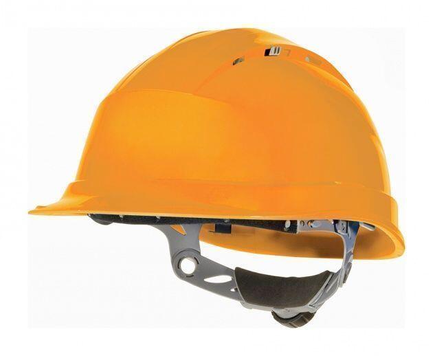 Каска строительная оранжевая