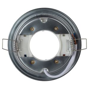 KL35 SL/CH Светильник ЭРА под лампу Gx53,220V, 13W,серебро/хром (80/1120)