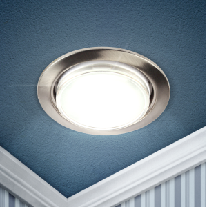 KL35 SN-10 Светильник ЭРА под лампу Gx53,220V, 13W,сатин никель (упаковка 10 шт) (10/100/2100)