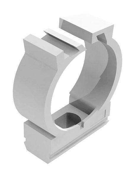 Клипса D25 мм с фиксатором Клипса D25 мм с фиксатором