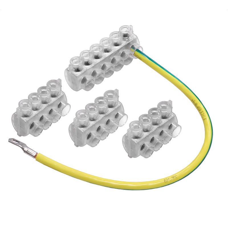 Комплект клемм НК15 для сетей уличного освещения (3хКЕ10.1+КЕ10.3+заземляющий провод) Комплект клемм НК15 для сетей уличного освещения (3хКЕ10.1+КЕ10.3+заземляющий провод)