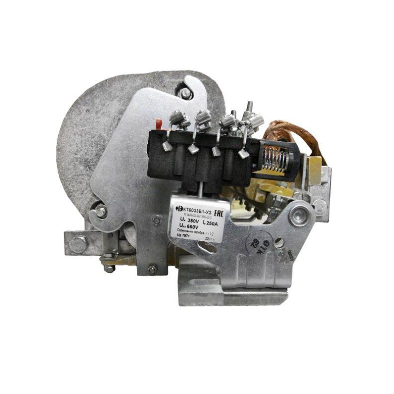 Контактор электромагнитный КТ 6033Б-У3 250А 380В Контактор электромагнитный КТ 6033Б-У3 250А 380В