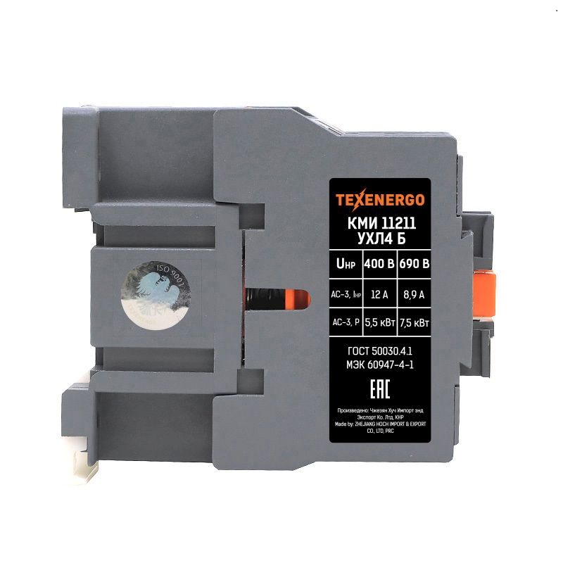 Контактор КМИ-11211 12А 220В 1р  УХЛ4 Класс Б  Теxenergo