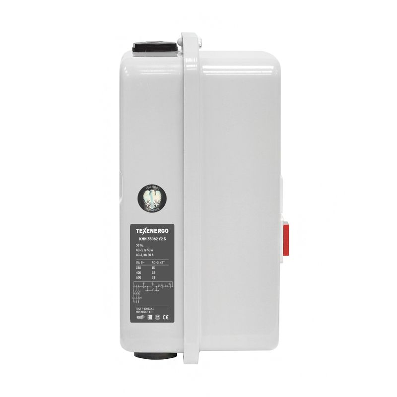 Контактор КМИ 35062 50А 380В 1з+1р  У2 Класс Б РТИ 3355  (30-40А)  Теxenergo