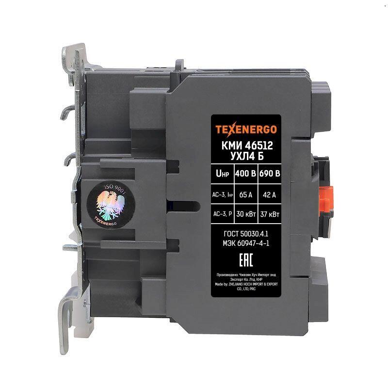 Контактор КМИ 46512 65А   24В 1з+1р  УХЛ4 Класс Б  Теxenergo