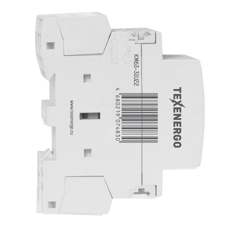 Контактор модульный КМ20-31  20А  3НО+1НЗ  230В Texenergo