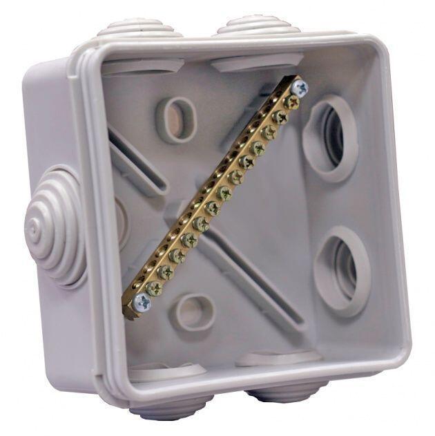 Короб КУП 14 присоед.  100х100х50мм IP54