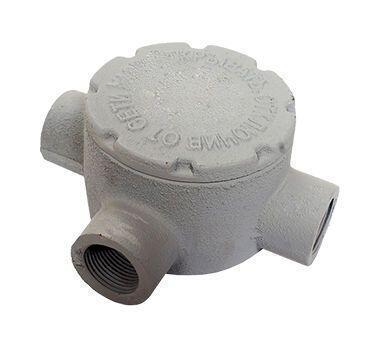 Коробка алюминиевая взрывозащищенная ККА-20 Коробка алюминиевая взрывозащищенная ККА-20