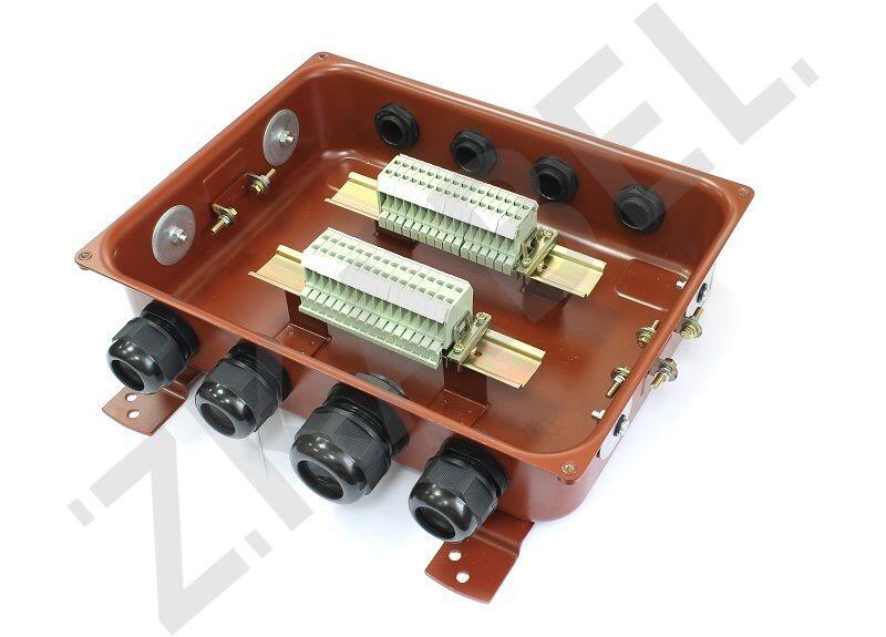 Коробка соединительная КС-30 У2 IP54 пластиковый ввод ЗЭТА