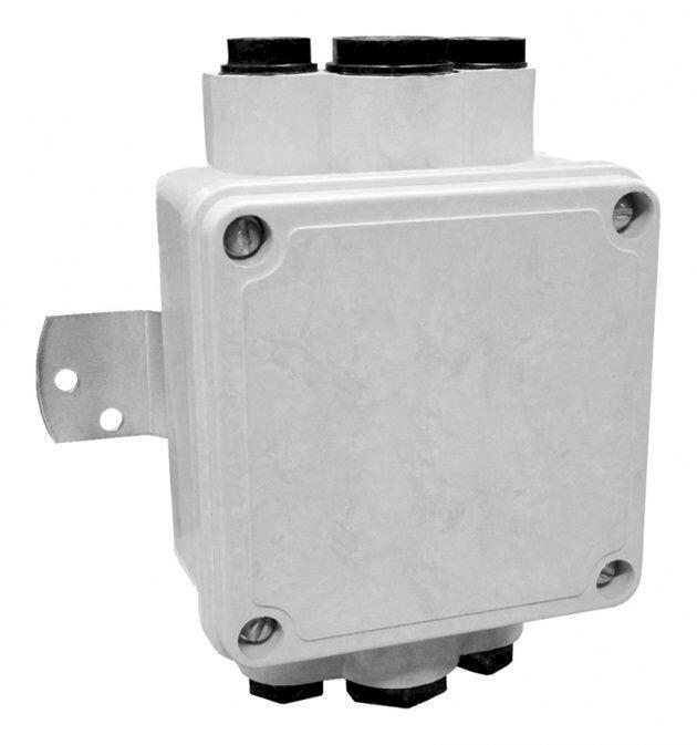 Коробка соединительная КСП-10 IP65 (6 сальников) Коробка соединительная КСП-10 IP65 (6 сальников)