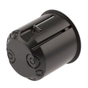 Коробка установочная ЭРА  KUP-73-73-m-black для полых стен саморезы металлические лапки черная IP20