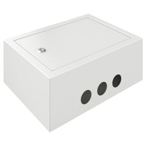 Корпус металлический навесной ЭРА ЩРН-12 (220х300х120) IP31 УХЛ З серый Корпус металлический навесной ЭРА ЩРН-12 (220х300х120) IP31 УХЛ З серый